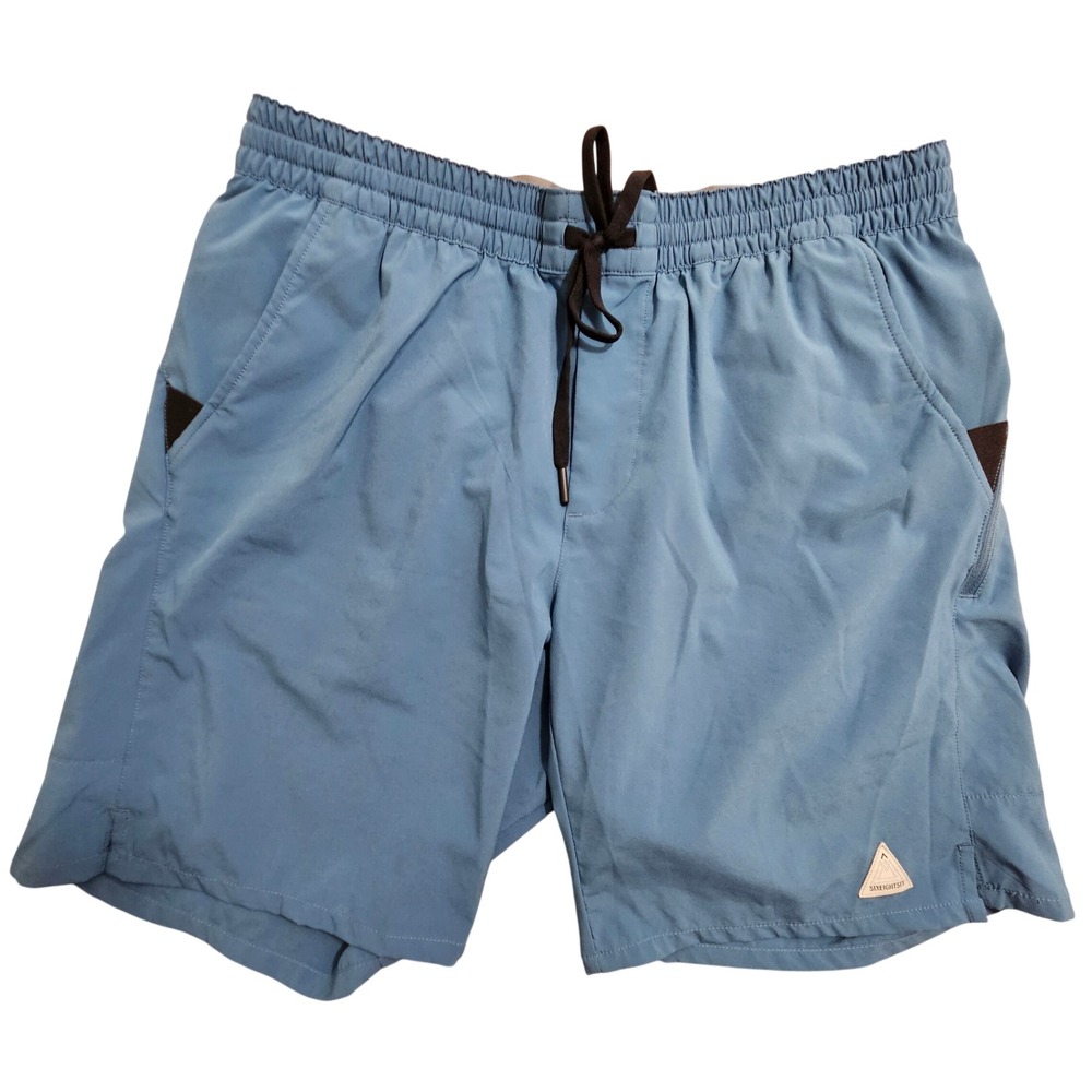 686 ATP Stretch Performance Short Men Large Blue Everywhere Collection Technical
